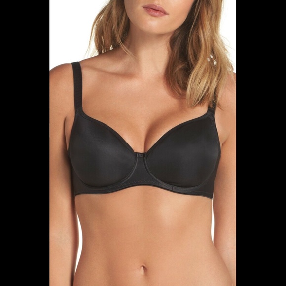 NWT Fanatasie [ 34DD US] Smoothing Seamless Underwire‎ Balconette Bra Black - Picture 3 of 11
